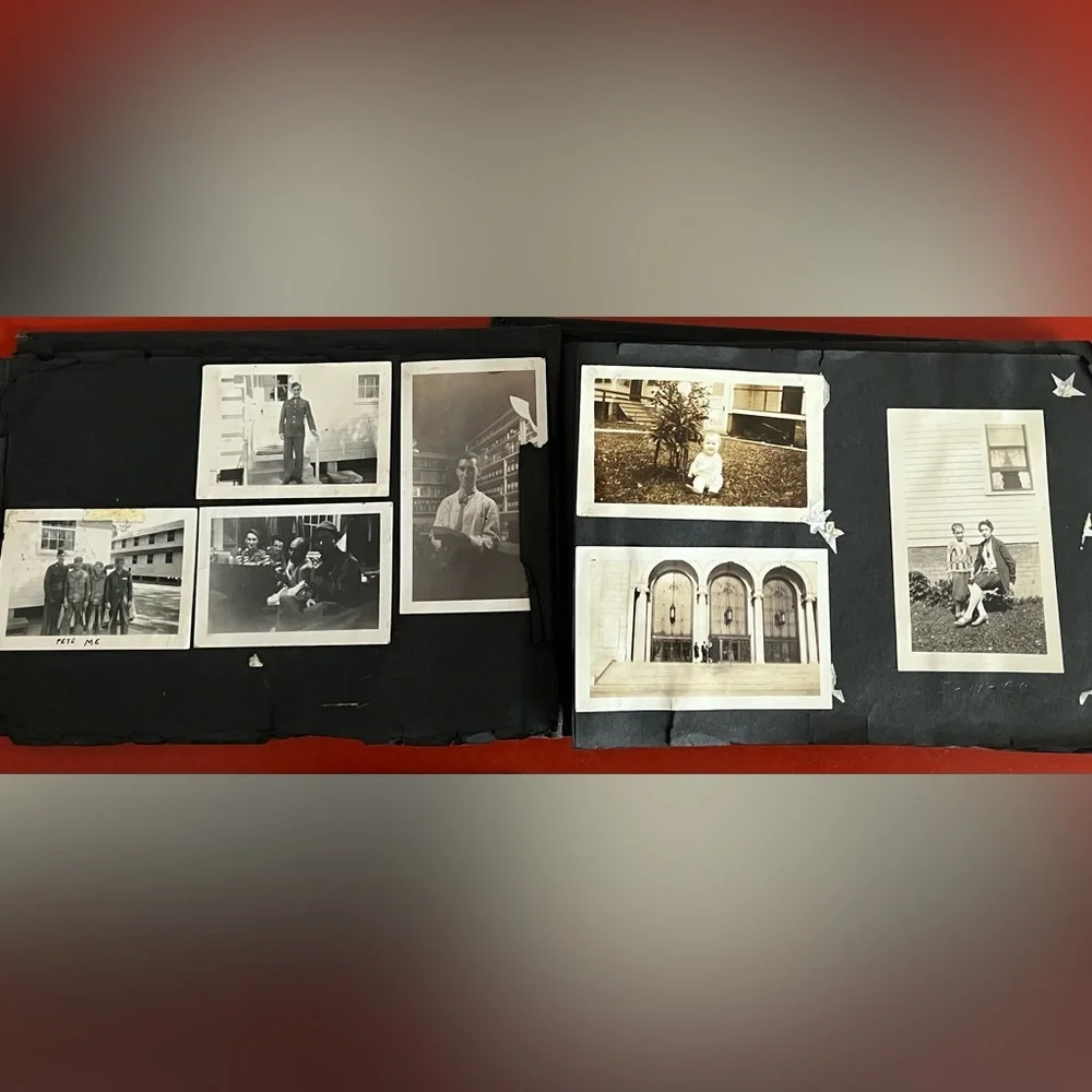 Vintage Black/White Photography Collection dated 1900’s-40’s few cabinet cards - Picture 14 of 16